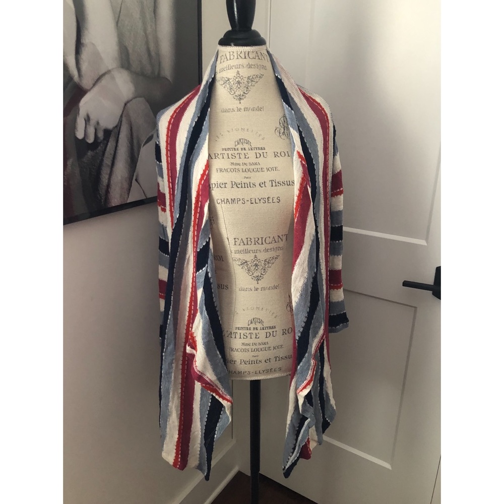 Splendid” Striped Cardigan